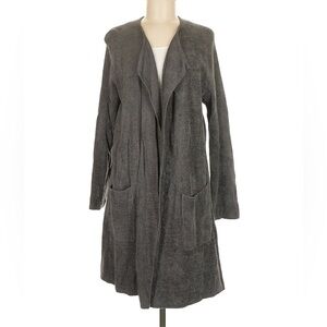 Barefoot Dreams CozyChic Ultra Lite Cardigan in Charcoal